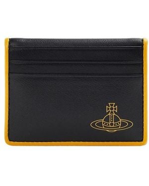 Vivienne Westwood Bi-Fold Card Holder - Black