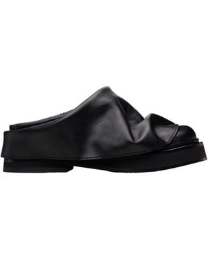The Attico Mini Robin Sabot - Black