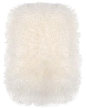 Magda Butrym Shearling Muff - White