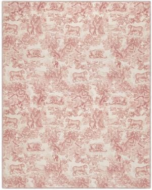 Dior Toile De Jouy Sauvage Stole - Pink