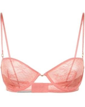 Stella McCartney Lace Balconette Bra - Pink