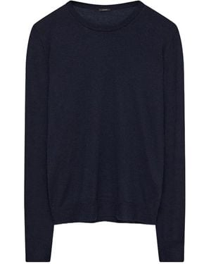 JOSEPH Sheer Knit Sweater - Blue