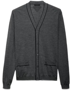 Prada Wool Cardigan - Grey