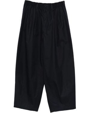 Comme des Garçons Pleated Casual Trousers - Blue