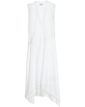 Zadig & Voltaire Leiluoer Tomboy-Style Dress - White