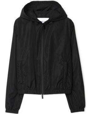 Burberry Nylon Knight Stamp Jacket - Black