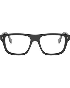 Fendi Eyewear Square Frame Glasses - White