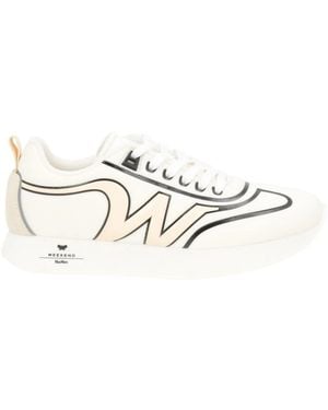 Weekend by Maxmara Multi-colour Low-Top Casual Shoes - White
