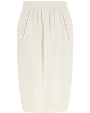 Stella McCartney Pencil Skirt - White