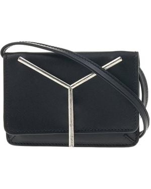 Y. Project Flip Shoulder Bag - Black