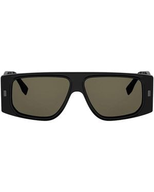 Fendi Eyewear Ff Squared Sunglasses - Multicolor