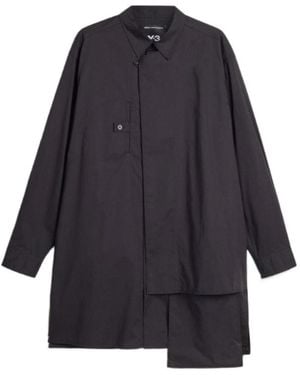 Y-3 Adaptive Asymmetric Shirt - Blue