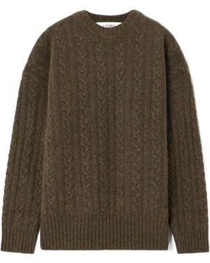 Rohe Wool-Blend Turtleneck Jumper - Green