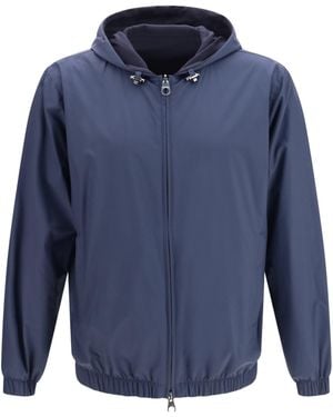 Loro Piana Bomber Jacket - Blue