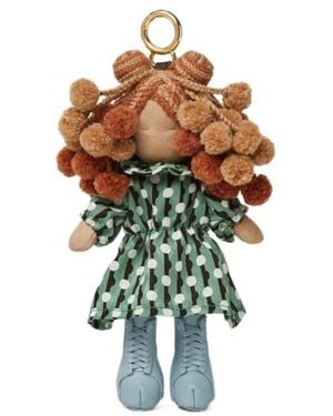 Fendi Grace Bag Charm - Green