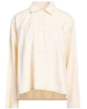 Rag & Bone Solid-Colored Denim Shirt - White