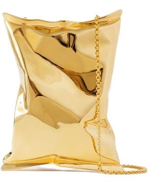 Anya Hindmarch Packet-Tone Clutch - Metallic