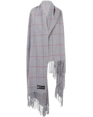 Jean Paul Gaultier Scarf Draped Top - Gray