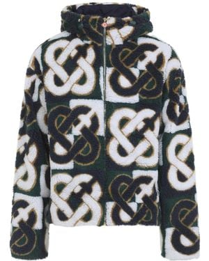 CASABLANCA Hooded Casual Jacket - Multicolour