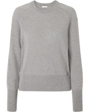 JOSEPH Ribbed Knit Sweater - Gray