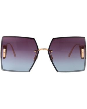Dior Full Frame Sunglasses - Purple