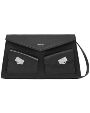 Ferragamo Multipocket Mini Bag - Black