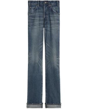 Celine Dylan Straight-Cut Jeans - Blue