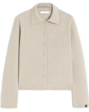Max Mara Mxpbombo Buttoned Knitted Cardigan - White