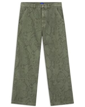 BOSS Wide-Leg Jeans - Green