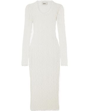 Isabel Marant Lace Midi Dress - White