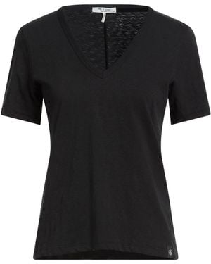 Rag & Bone Plain Colour T-Shirts - Black