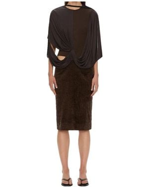Christopher Esber Outline Collision Dress - Black