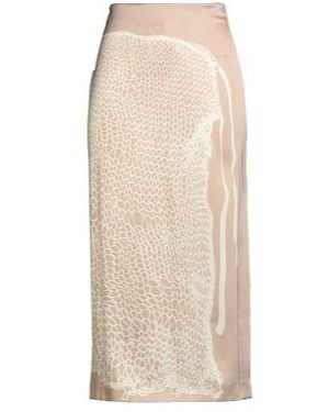 Sportmax Midi Skirts - Natural