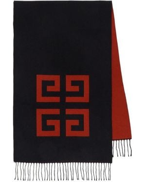 Givenchy Fringed Scarf - Black