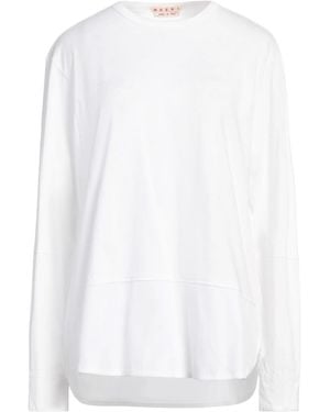 Marni Solid Color T-Shirt - White