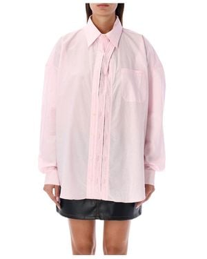 Y. Project Long-Sleeved Lapel Shirt - Pink