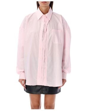 Y. Project Long-Sleeved Lapel Shirt - Pink