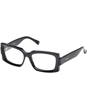 Max Mara Rectangle Frame Glasses - White