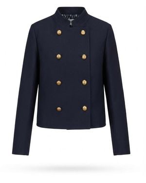 Dior Long-Sleeved Casual Jacket - Blue