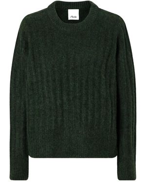 Allude Classic Crewneck Sweater - Green