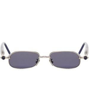 Kuboraum Geometric Sunglasses - White
