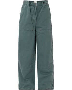 Magda Butrym Straight-Leg Jeans With Belt Loops - Green