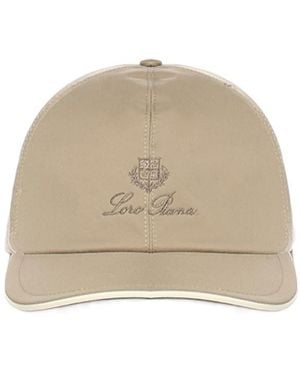 Loro Piana Baseball Cap - Natural