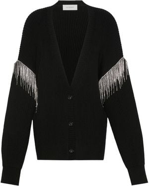 Sportmax Oversized Pure Wool Cardigan - Black