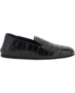 Giuseppe Zanotti Rupert 10 Foldable Heel Loafers - Black