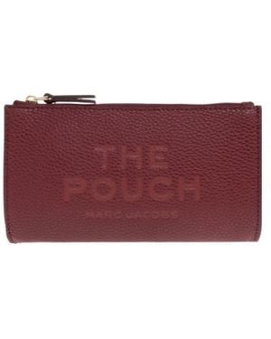 Marc Jacobs Zipper Clutch - Red