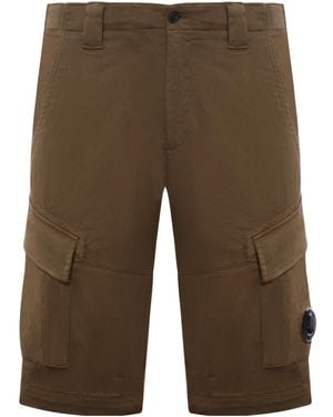 C.P. Company Cargo Shorts - Brown