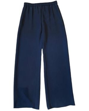 Valentino Wide-Leg Casual Trousers - Blue