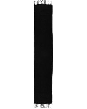 Canada Goose Brushed Effect Fringed Scarf - Black
