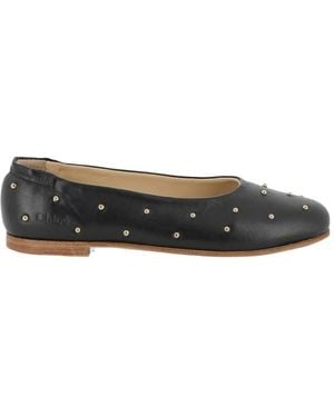 Chloé Ballet Flats With Small Studs - Multicolor